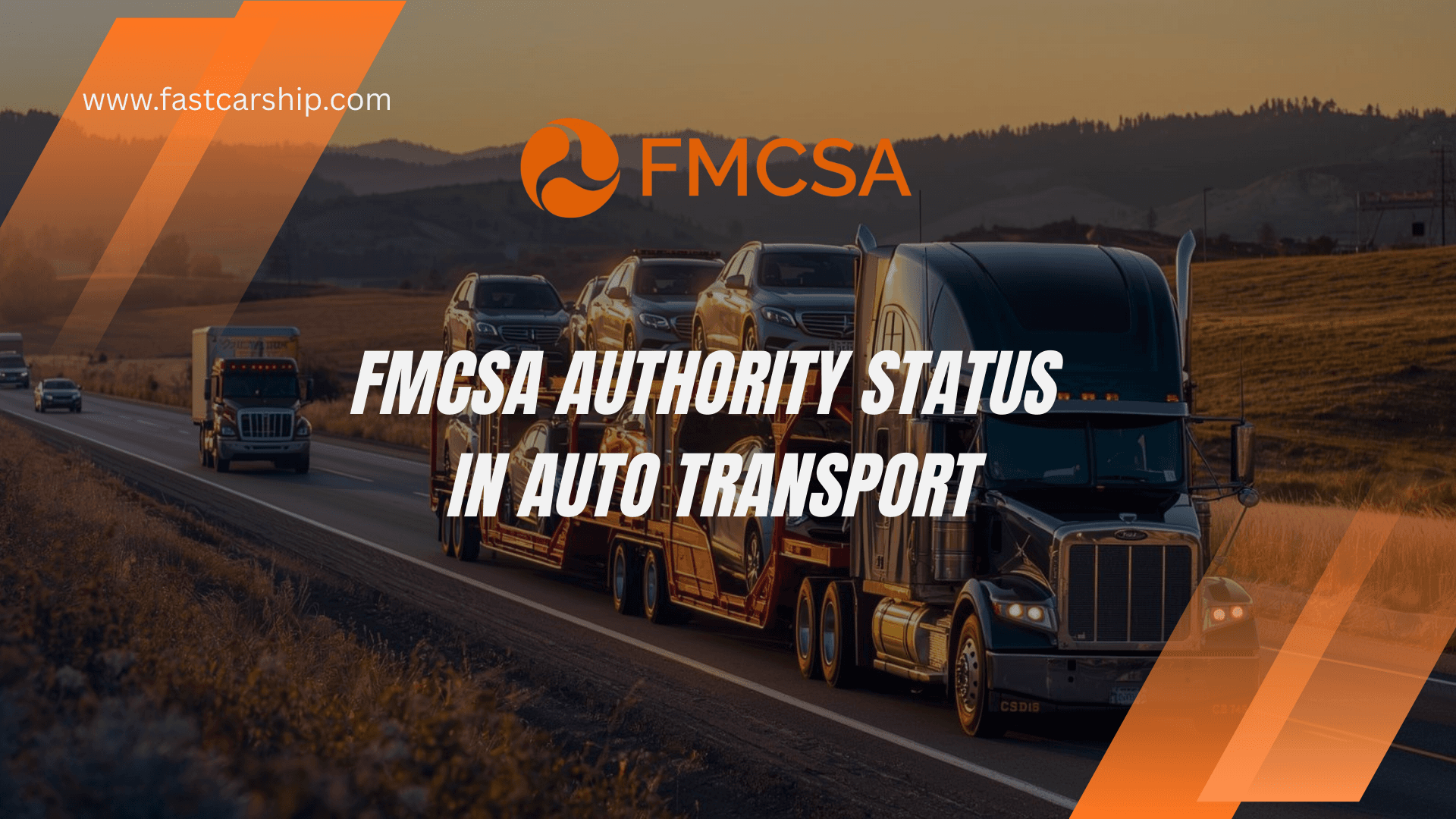 FMCSA Authority Status in Auto Transport