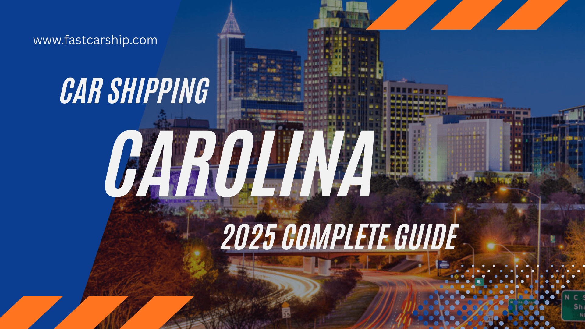 Car Shipping Services in North Carolina: 2025 Complete Guide