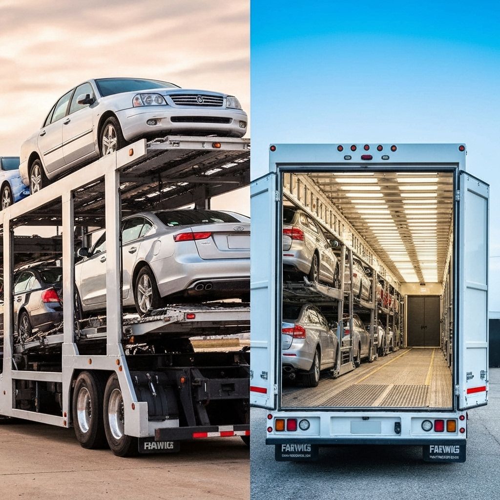 Open vs Enclosed Car Transport: Which Should You Choose?